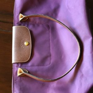 Plum Longchamp bag - size large